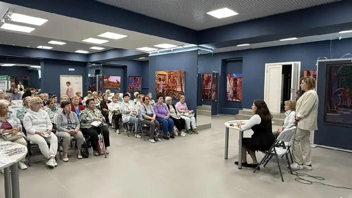 Встреча с жителями Ивантеевки: о стратегии здорового долголетия