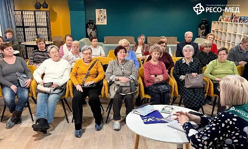 Встреча с представителями активного долголетия в городе Лобня
