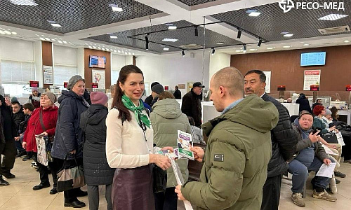 Страховые представители провели встречи по вопросам диспансеризации